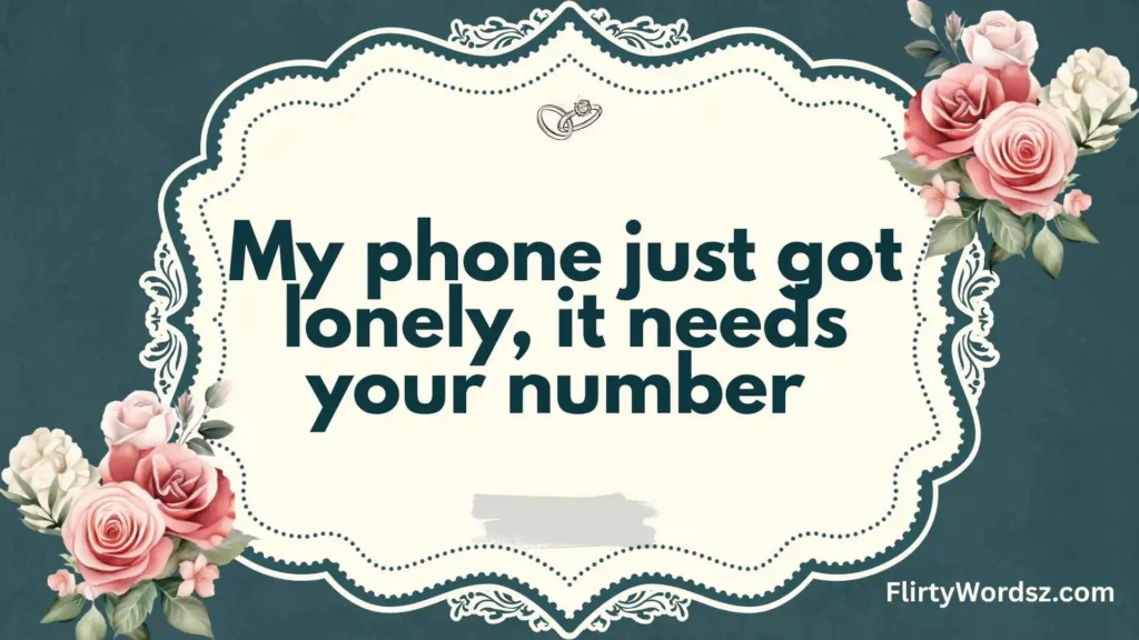 Charming and Sweet Pickup Lines