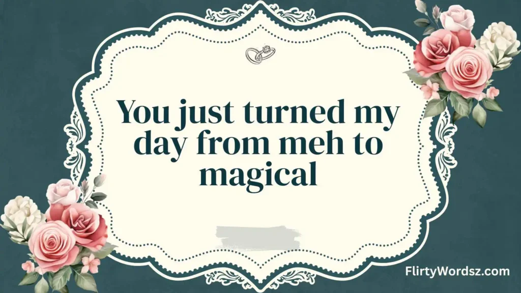 Flirty & Romantic Pickup Lines