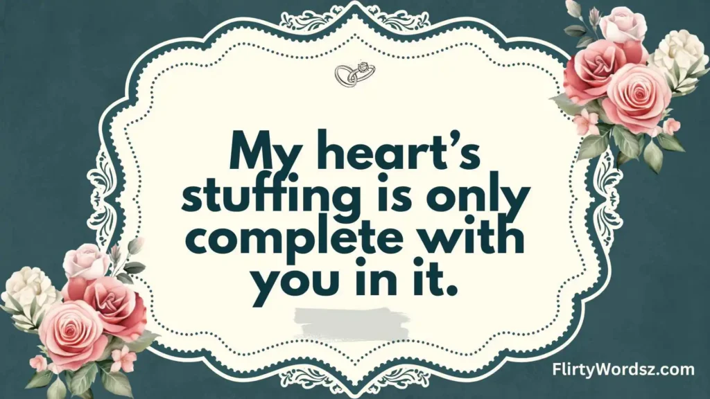 Food-Themed Thanksgiving Pickup Lines