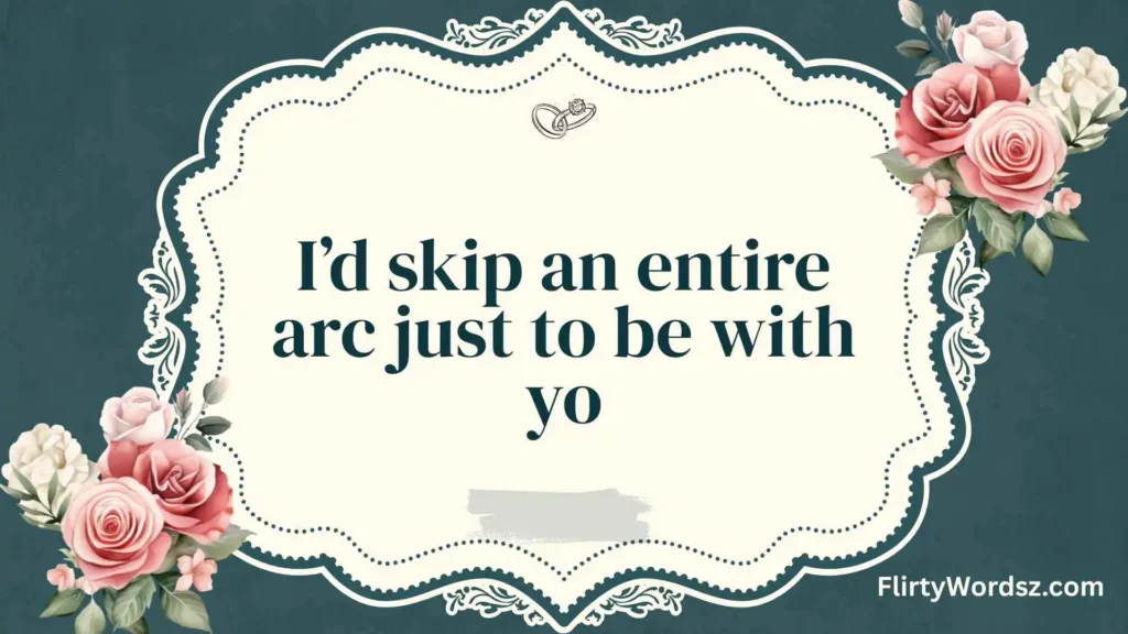 Funny Anime Pickup Lines 