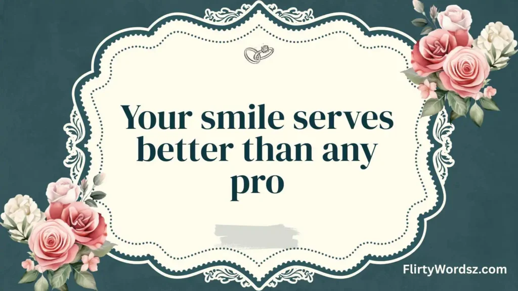 Funny Tennis Pickup Lines