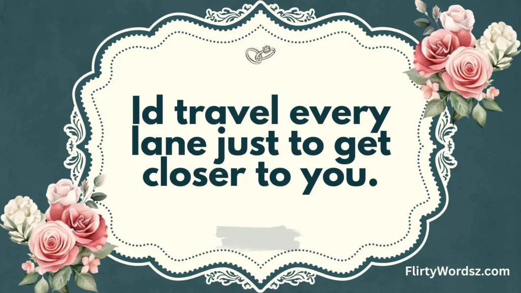 Map-Inspired Pickup Lines