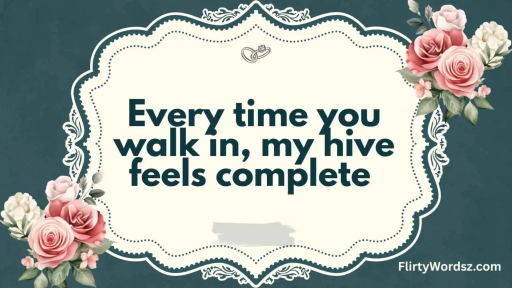 Romantic & Charming Bee Pickup Lines