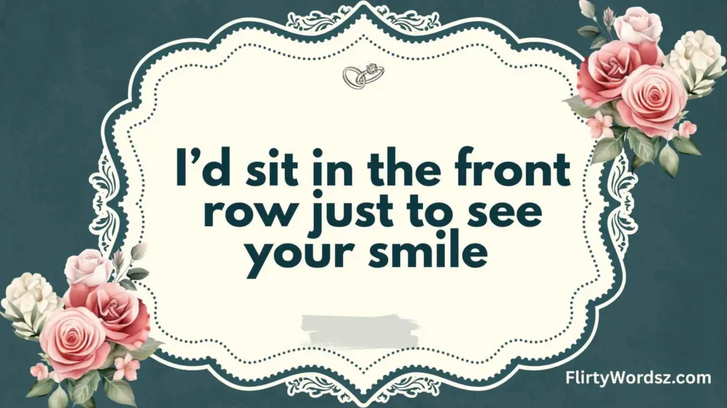 Romantic & Charming Pickup Lines
