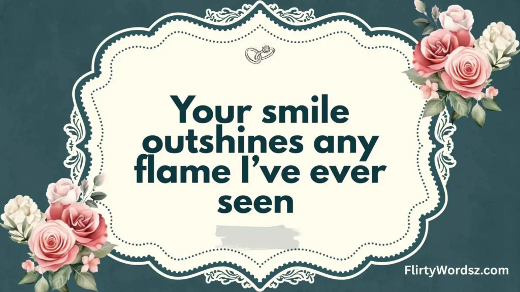 Romantic Firefighter Pickup Lines