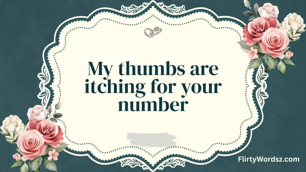 Text-Friendly Dirty Pickup Lines