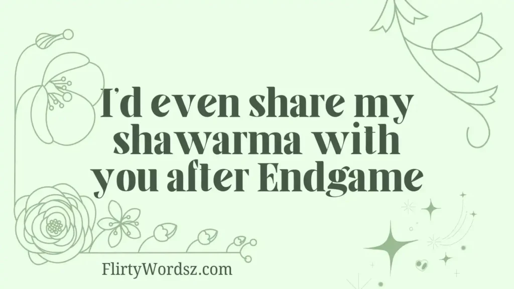 Funny & Witty Marvel Pickup Lines