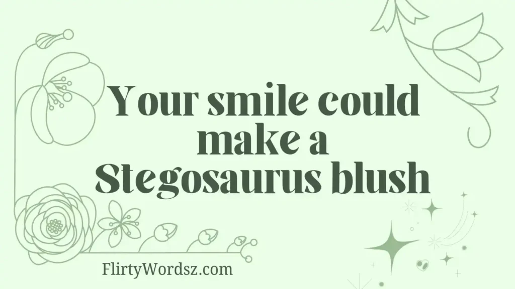 Funny Dinosaur Pickup Lines