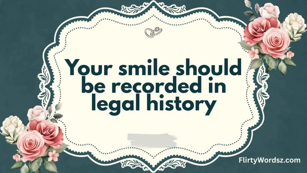 Romantic & Sweet Lawyer Lines