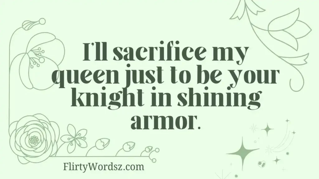 Strategic Moves Pickup Lines