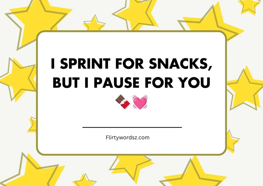 Funny & Witty Running Pickup Lines