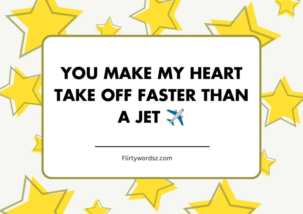 Sky-High Romantic Pickup Lines