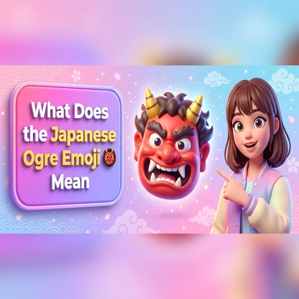 What Does the Japanese Ogre Emoji 👹 Mean